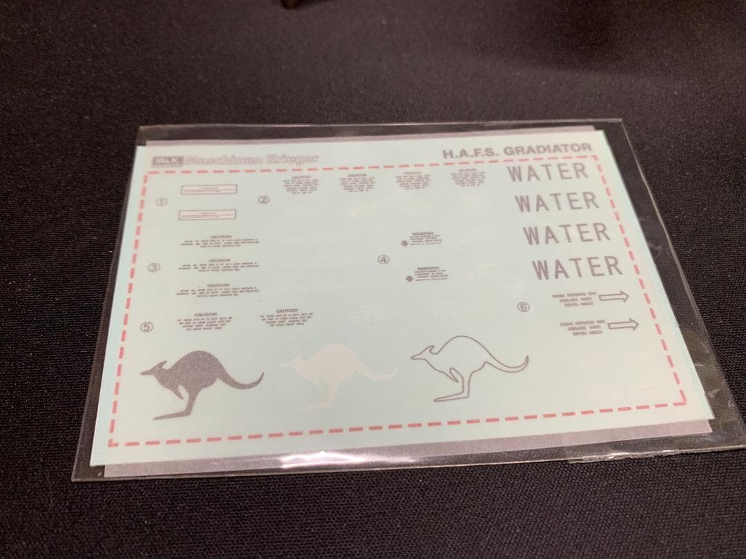 T*様 SF3D Ma.K. 1/20 グラジエーター初期型 ガレージキット完成