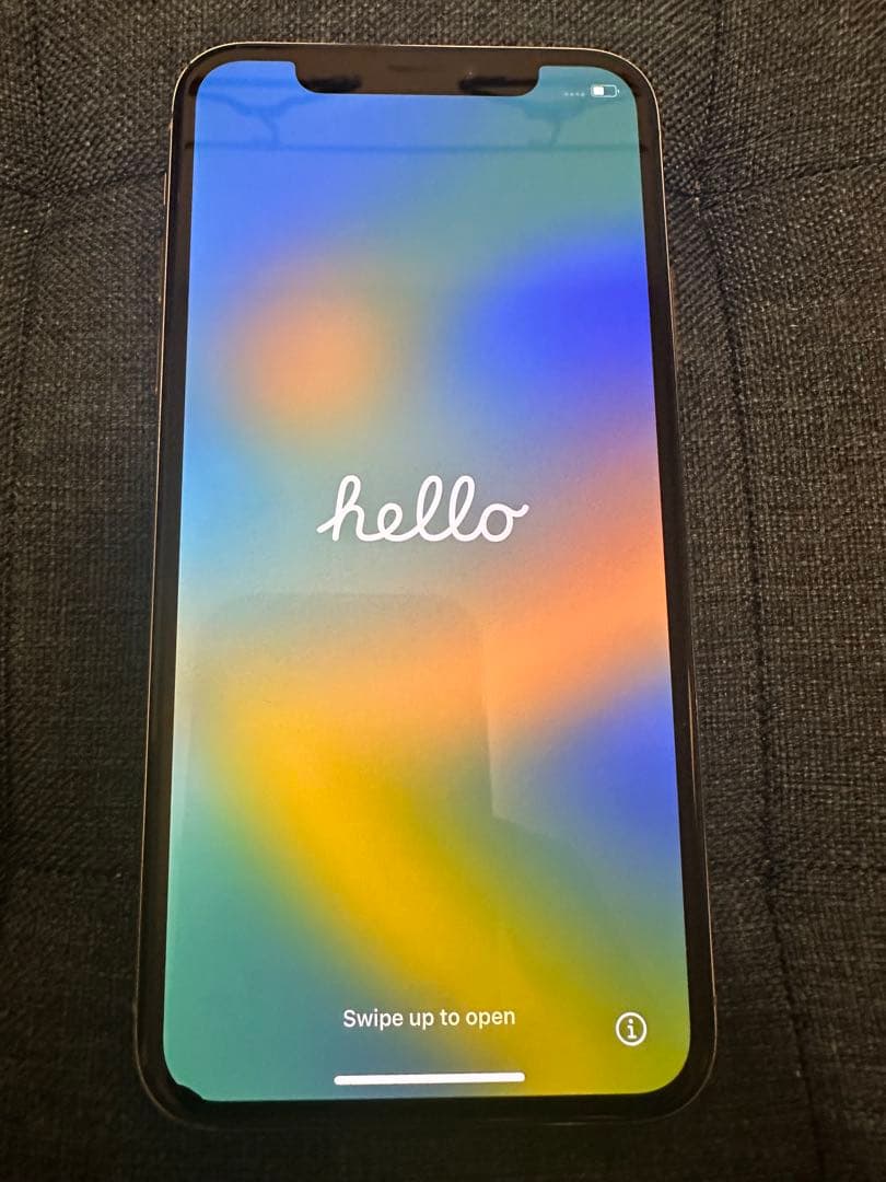 iPhone X 本体 64GB SIMフリー シルバー 箱備品付き