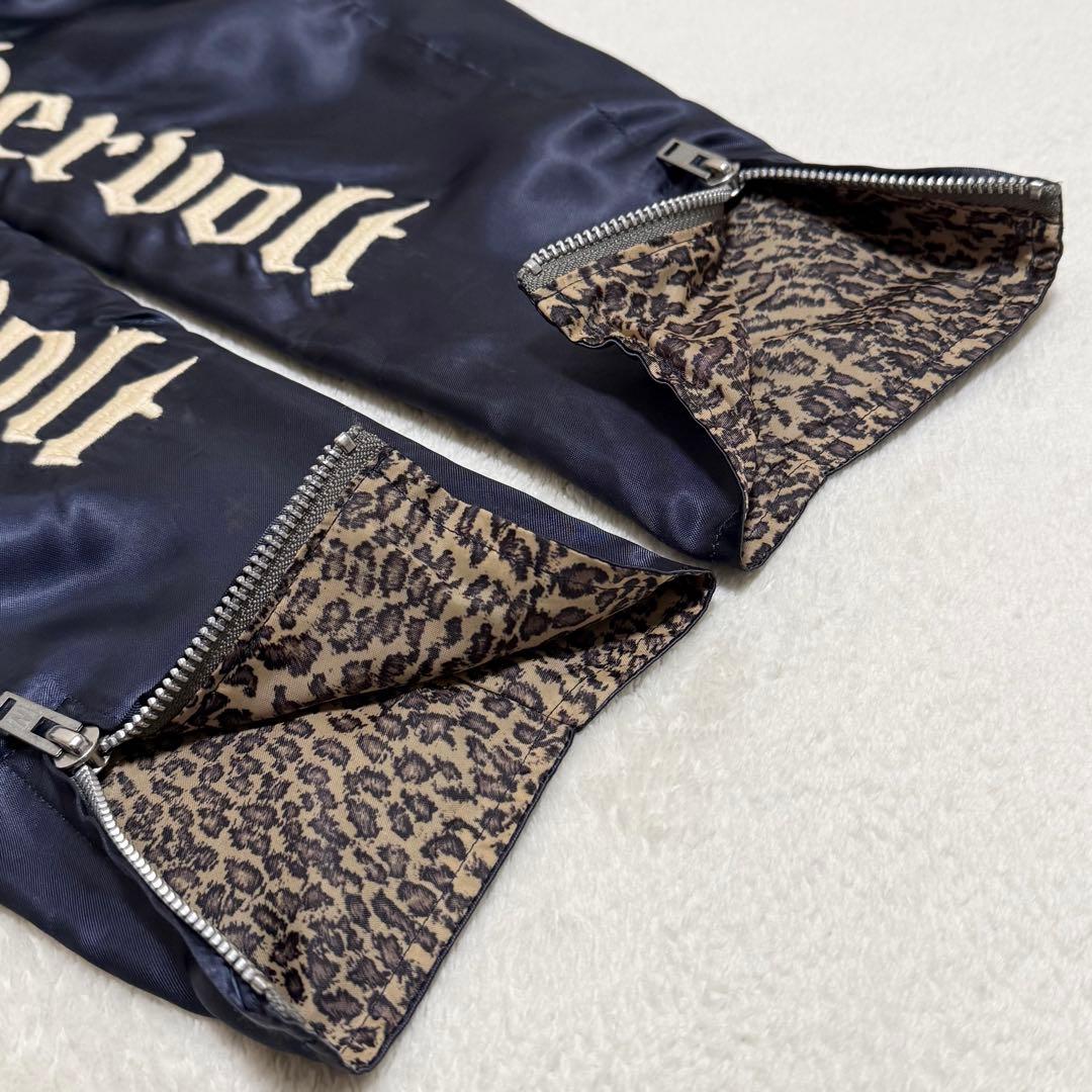 【希少】NEIGHBORHOOD スカジャン 04SS FTW 刺繍 レオパード