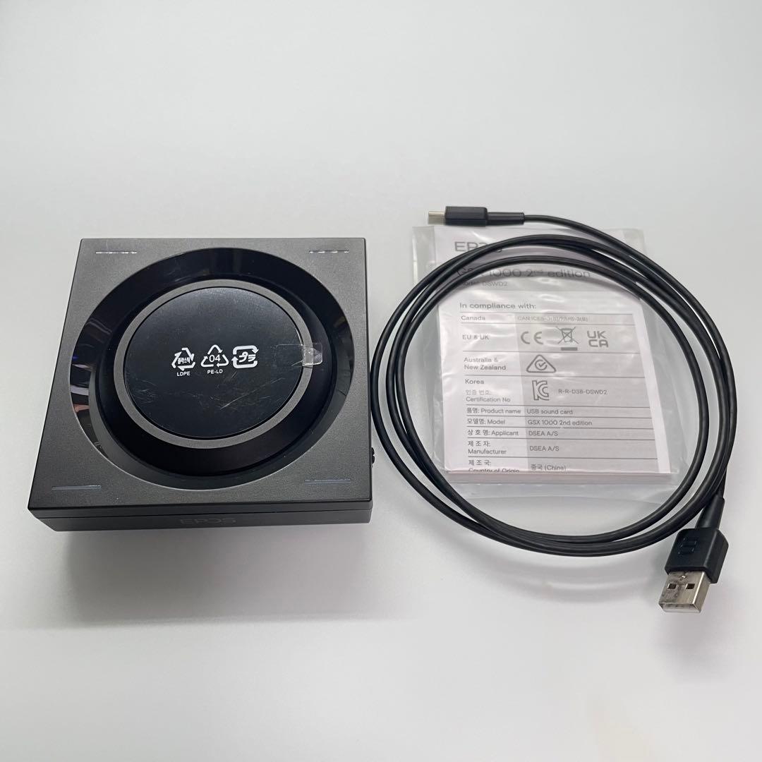 EPOS GSX 1000 2nd Edition オーディオアンプ