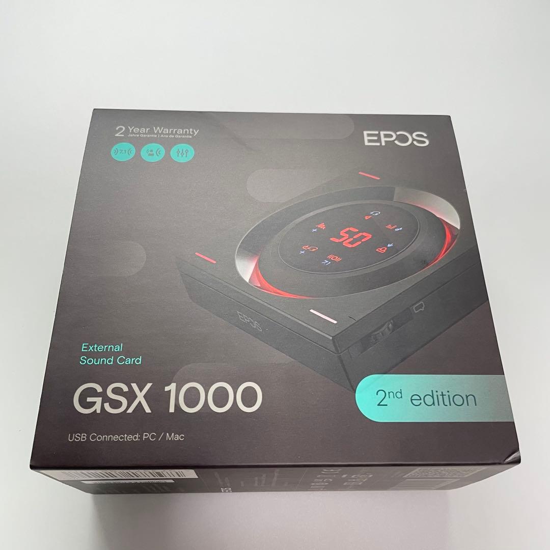 EPOS GSX 1000 2nd Edition オーディオアンプ