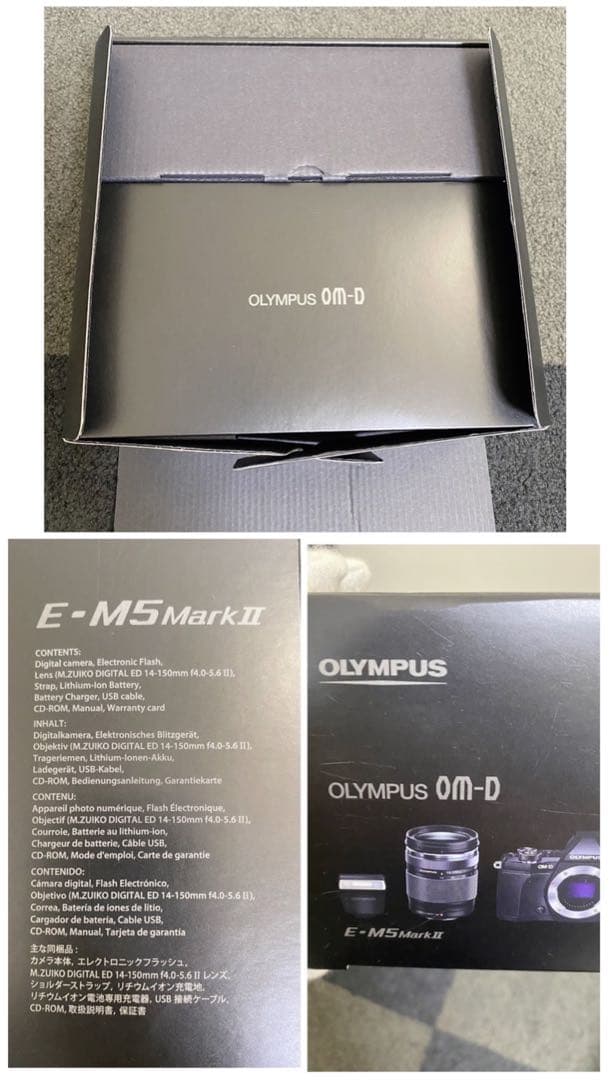 訳あり OLYMPUS OM-D E-M5II ミラーレス 一眼カメラ レンズ