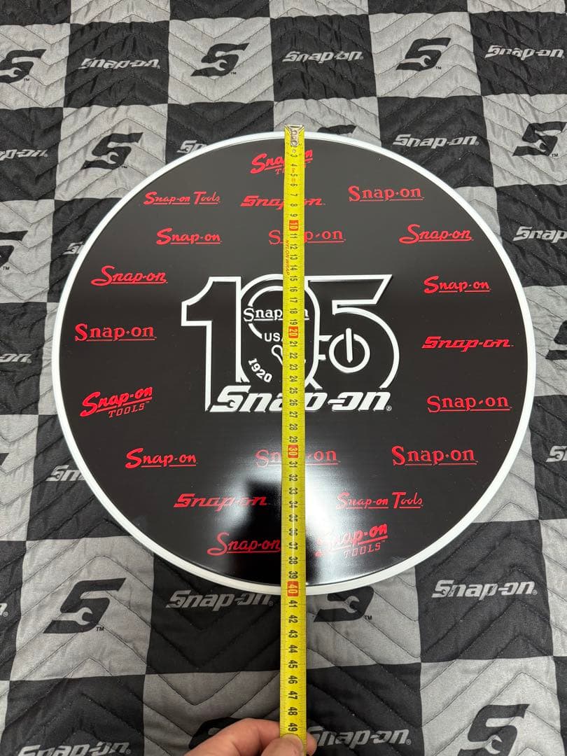 スナップオン　105周年限定 プレート サインボード 看板 Snap-on