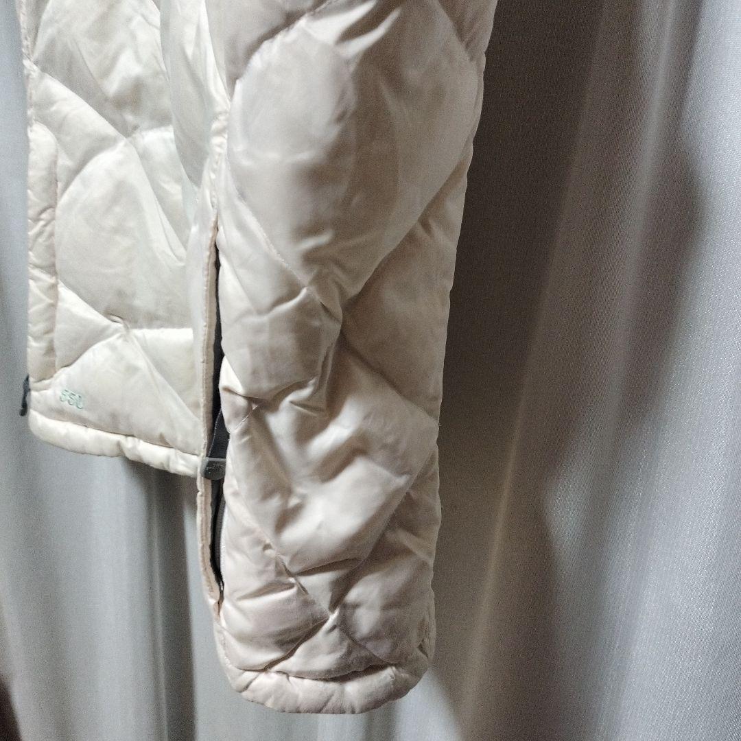 ノースフェイス レディース キルティング グースダウン ベスト Mドローコード有