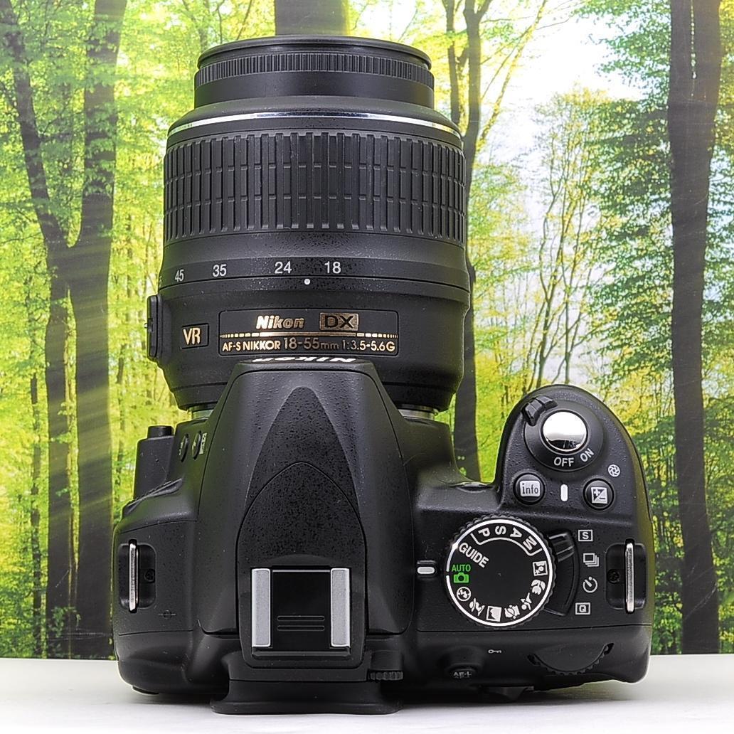 ショット数2082枚☆スマホ転送セット☆ニコン D3100☆ガイド機能つき