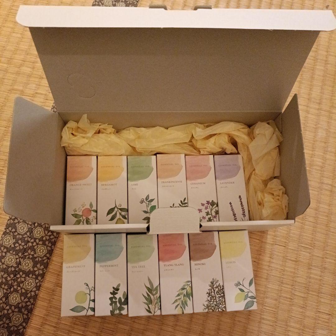 エッセンシャルオイル 12本セット