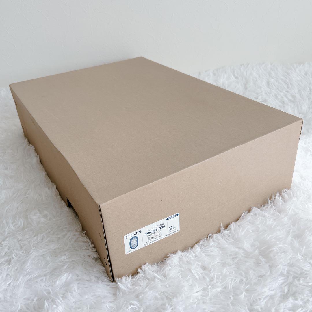 【新品未使用・廃盤】CITIZEN パルミューズM486 電波掛時計