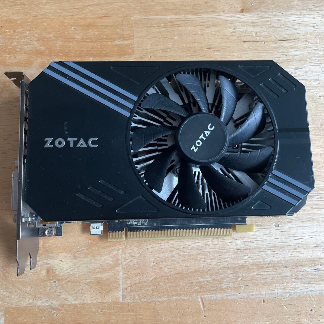ZOTAC GTX 1060 6GB グラフィックボード　シングルファン