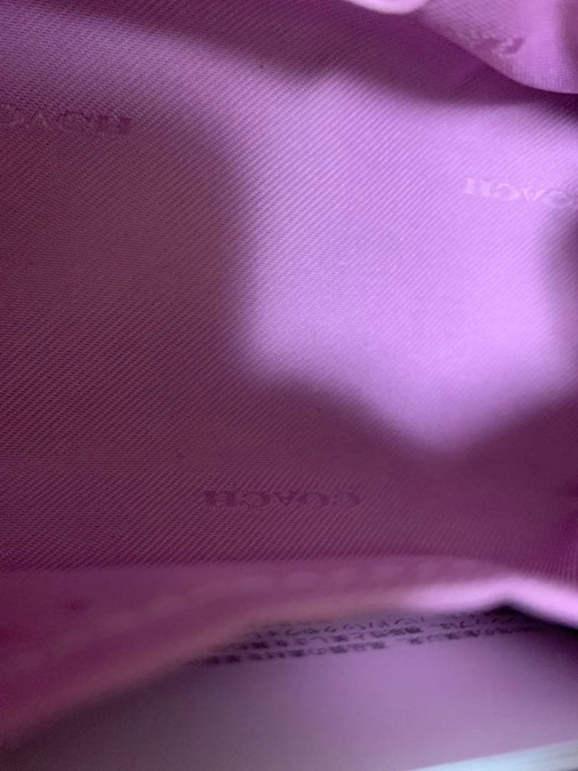 COACH クリーチャー　ベースマン　化粧ポーチ