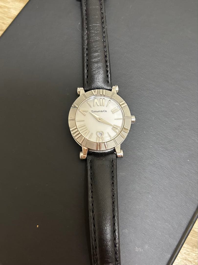 【訳ありジャンク品】Tiffany & Co. シルバー 時計