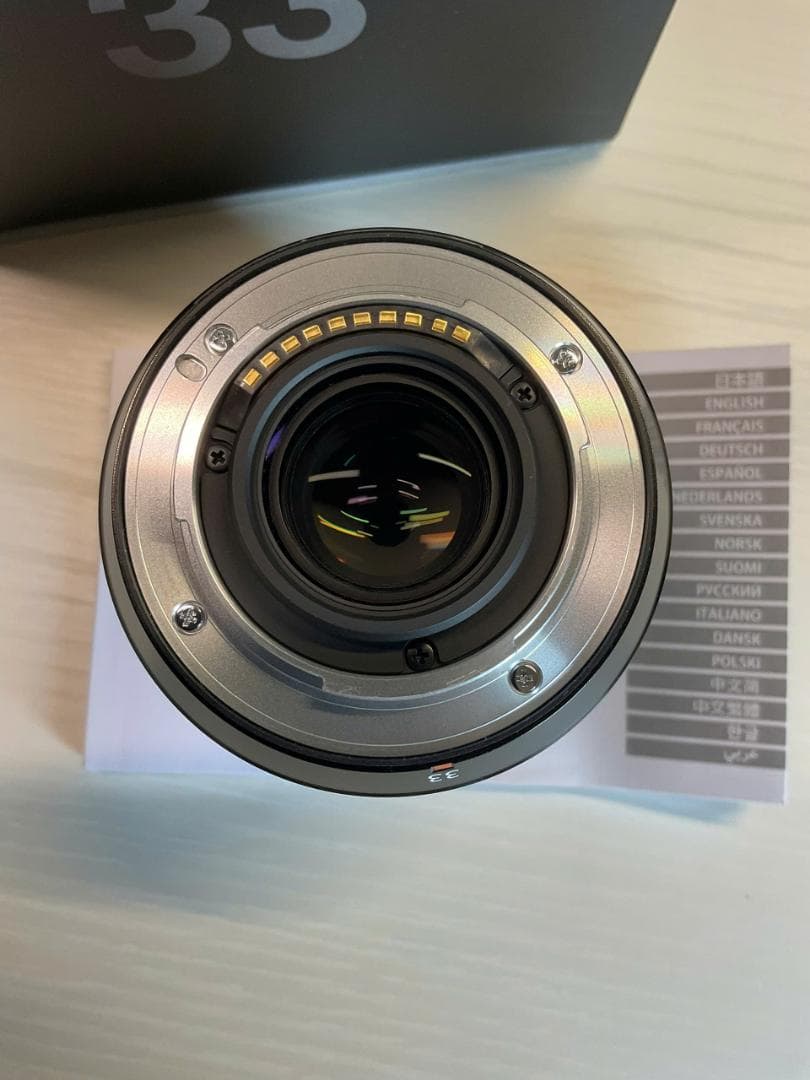 【美品】 XF33mmF1.4 R LM WR レンズ 富士フイルム