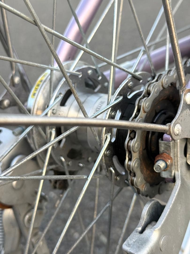 美品 ナショナル バッテリー長押し全灯♪ 電動アシスト自転車