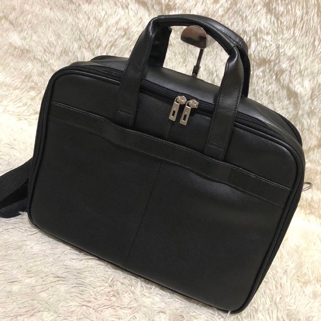 未使用✨サムソナイト 2way 通勤バッグ　ビジネスバッグ ブラック