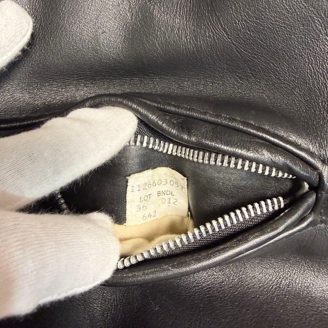 Schott 643 USA ショット シルグルライダースジャケット