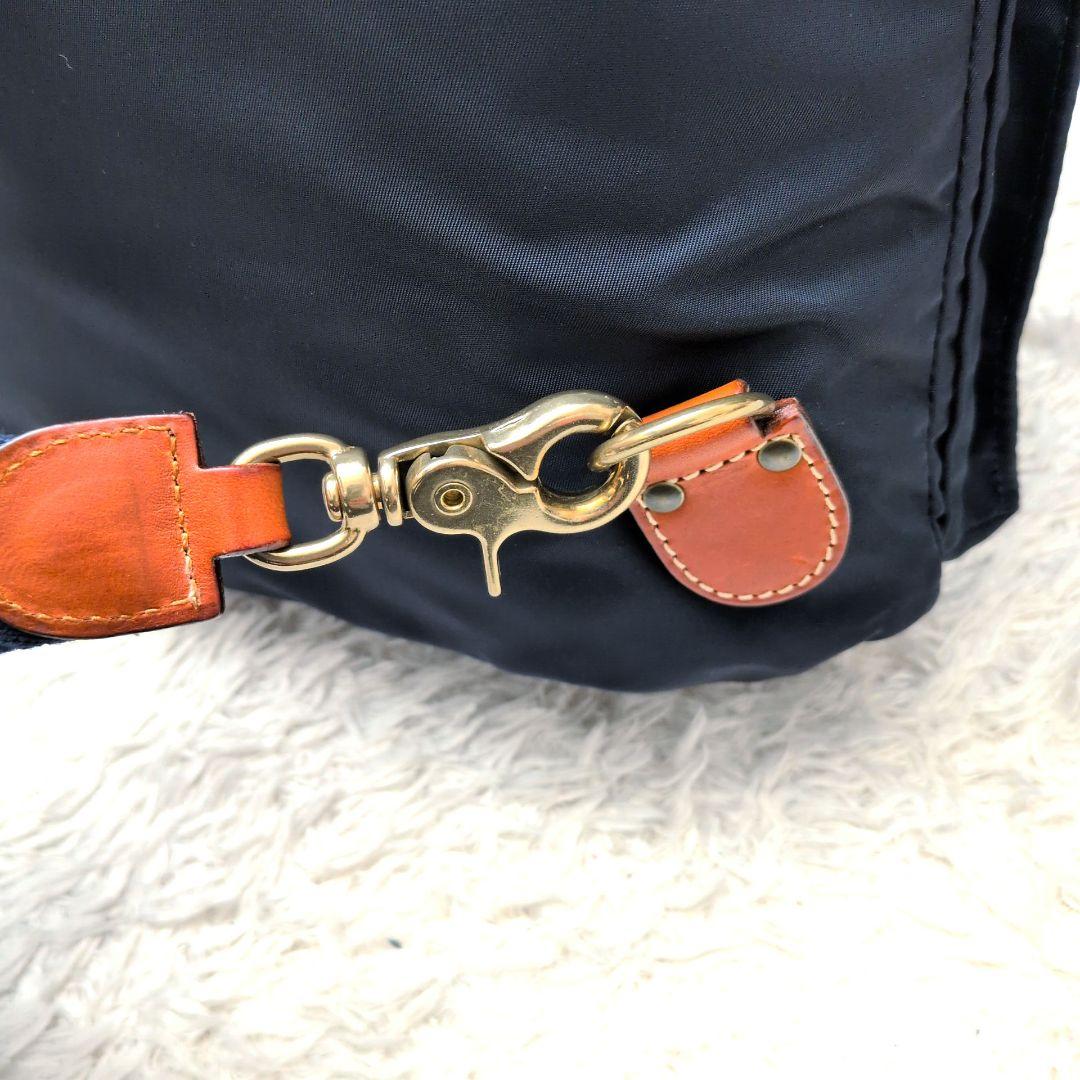 【極美品 保存袋付き】フェリージ　18-50　2WAY　ヘルメットバッグ　紺色