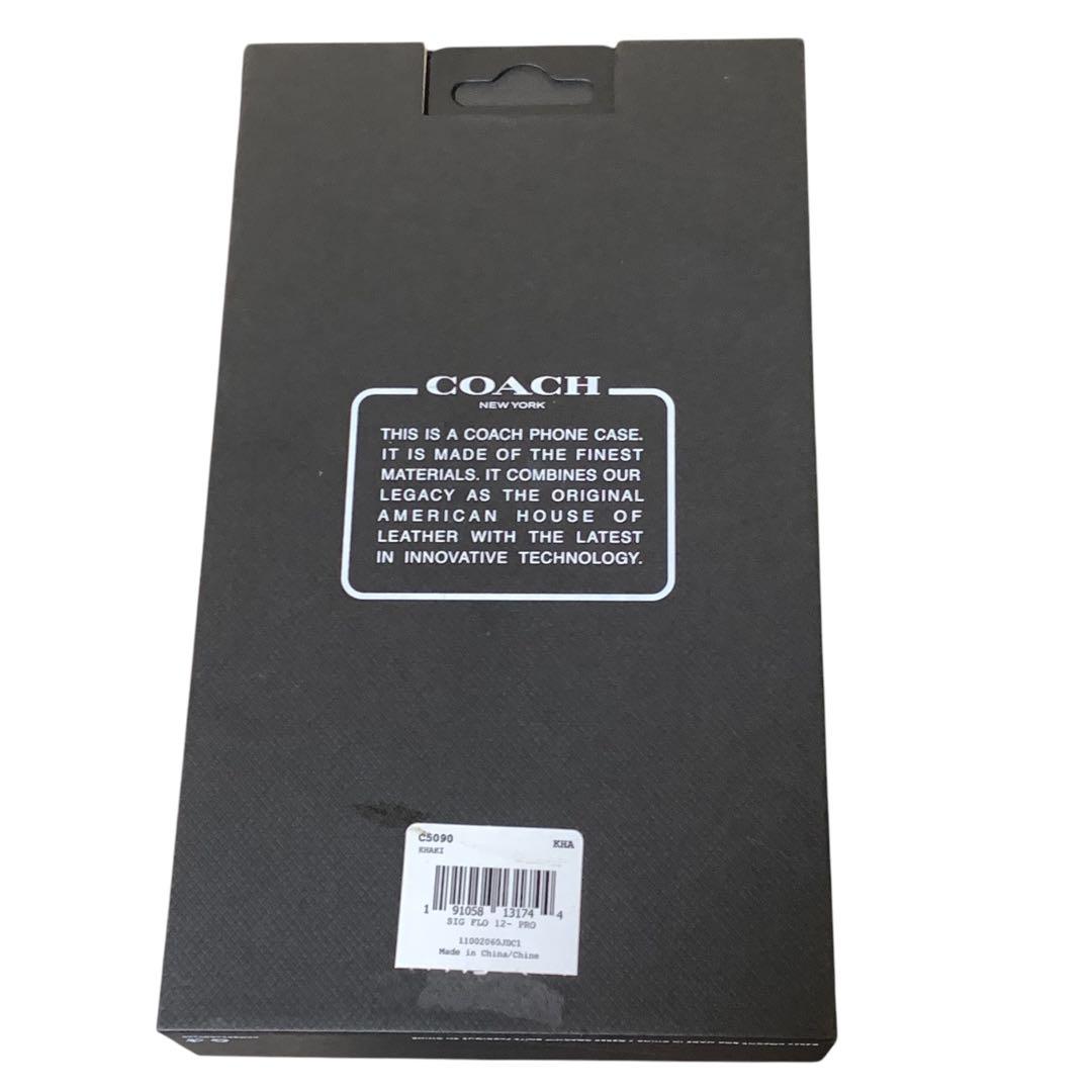 COACH 手帳型ケース iPhone 12/12 Pro用