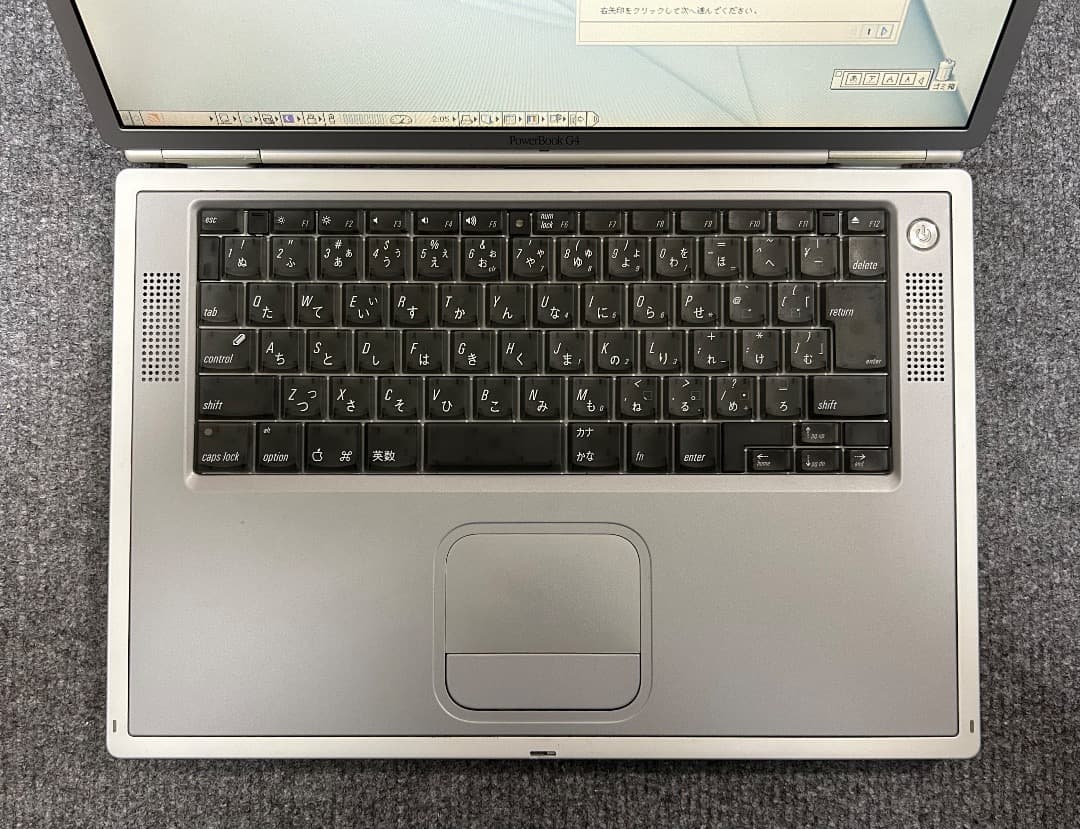 コレクター品 PowerBookG4 667MHz 512Mb 48Gb OS9