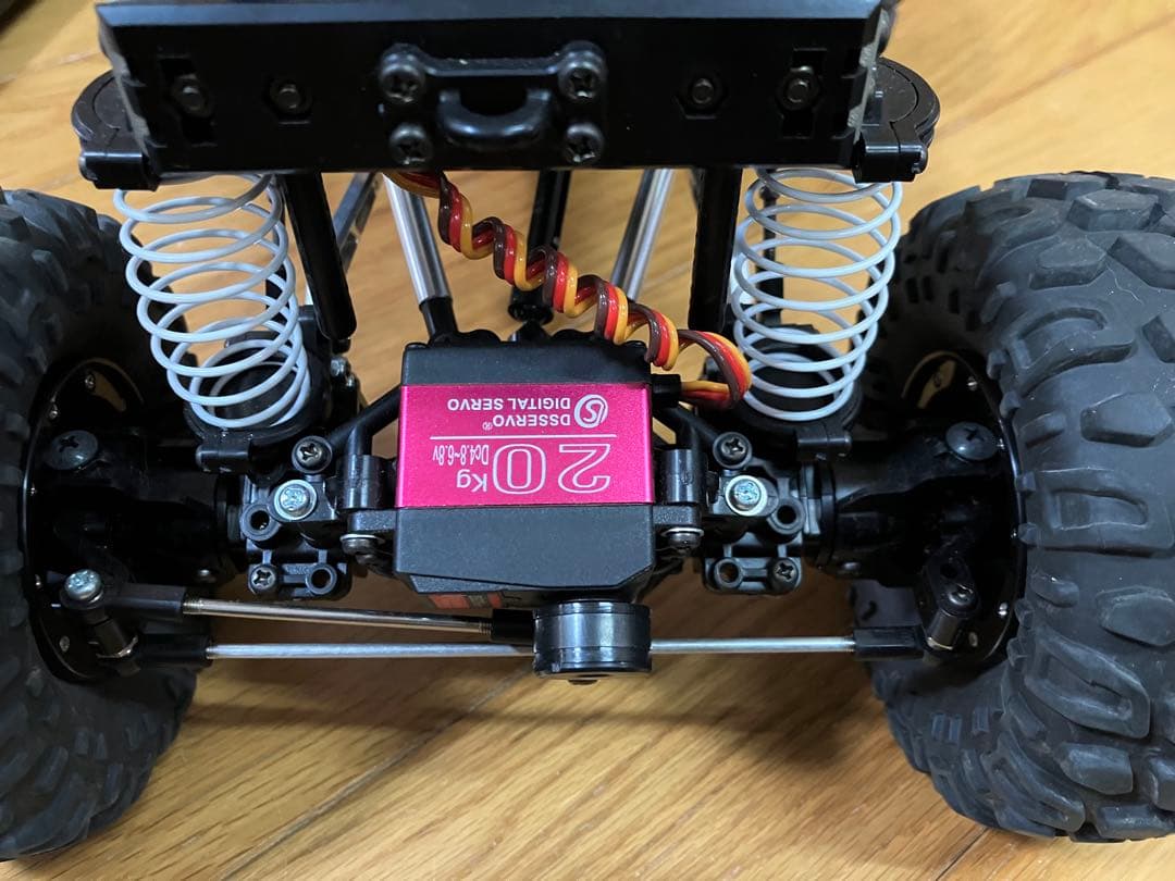 タミヤ　ロックソッカー(CR-01、4WS仕様)