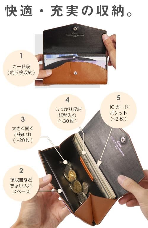 小物 Loneo cordovan Navy