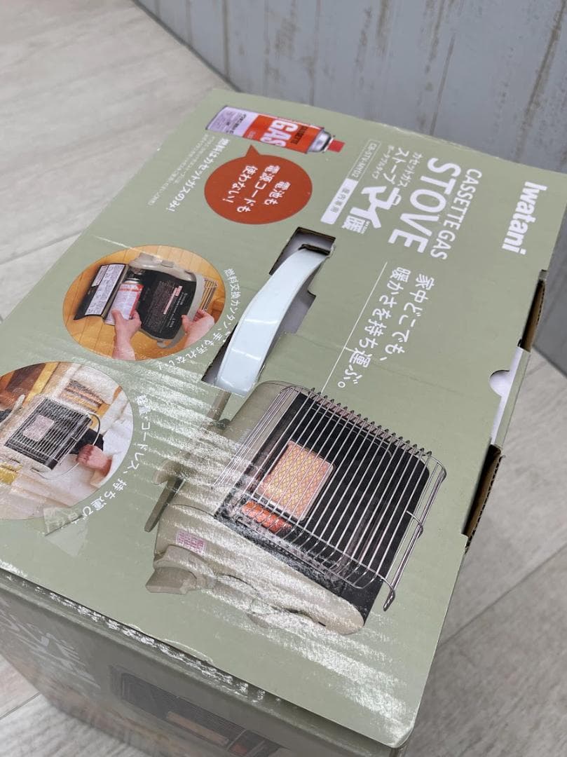 新品 イワタニ カセットガスストーブ マイ暖 CB-STV-MYD2 屋内専用