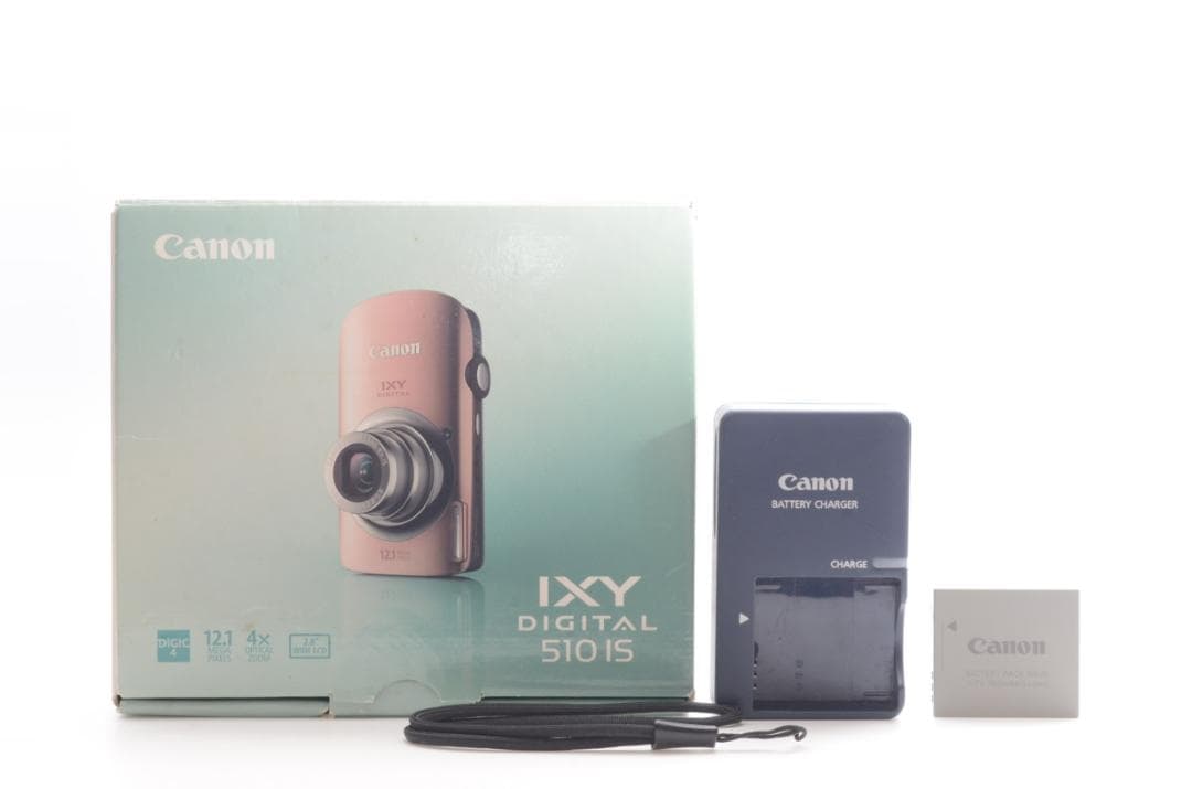 Canon IXY DIGITAL 510 IS ピンク デジタルカメラ 箱付