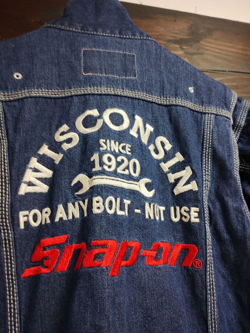 Snap-on デニムオーバーオール・つなぎ