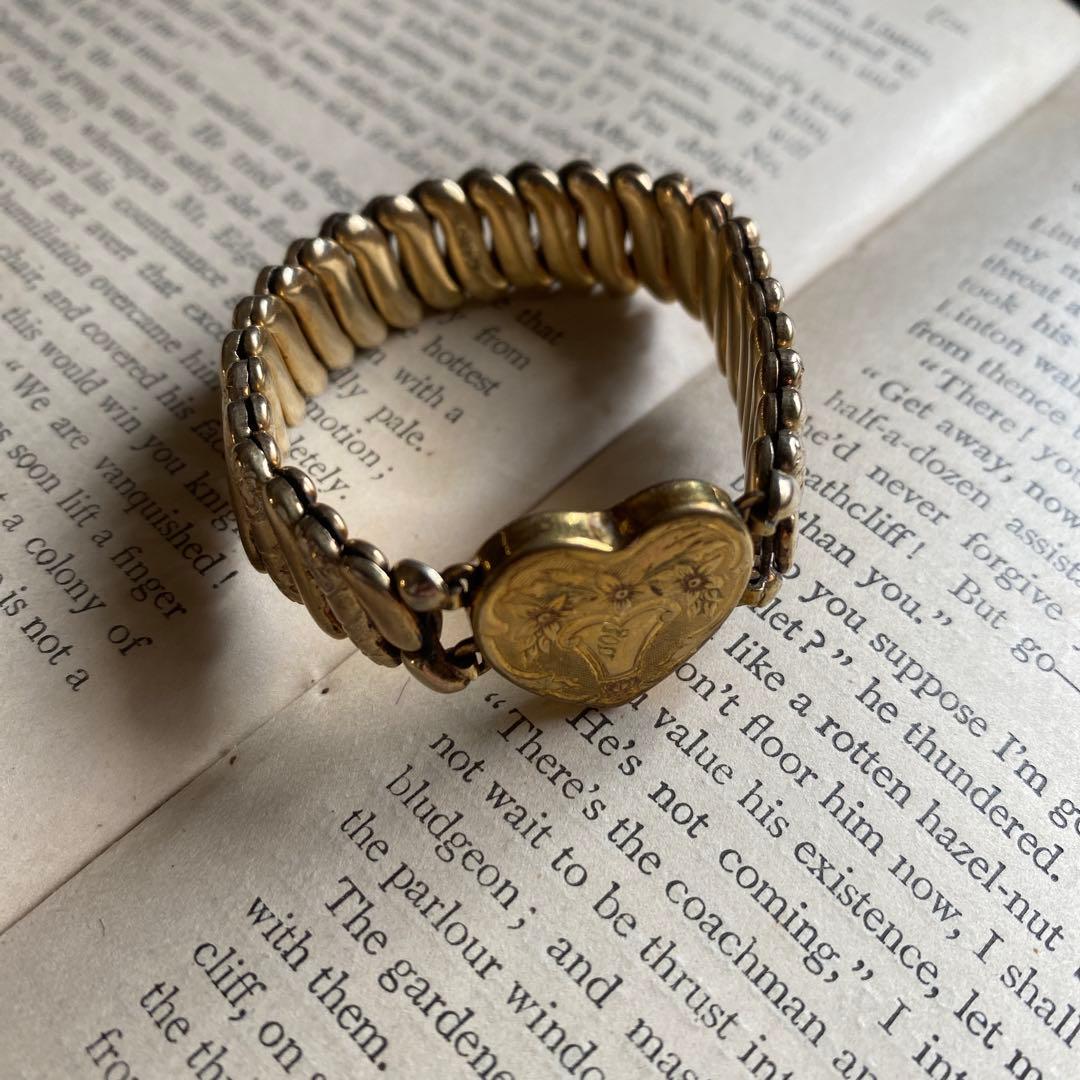 【貴重】USヴィンテージ スイートハートブレスレット④