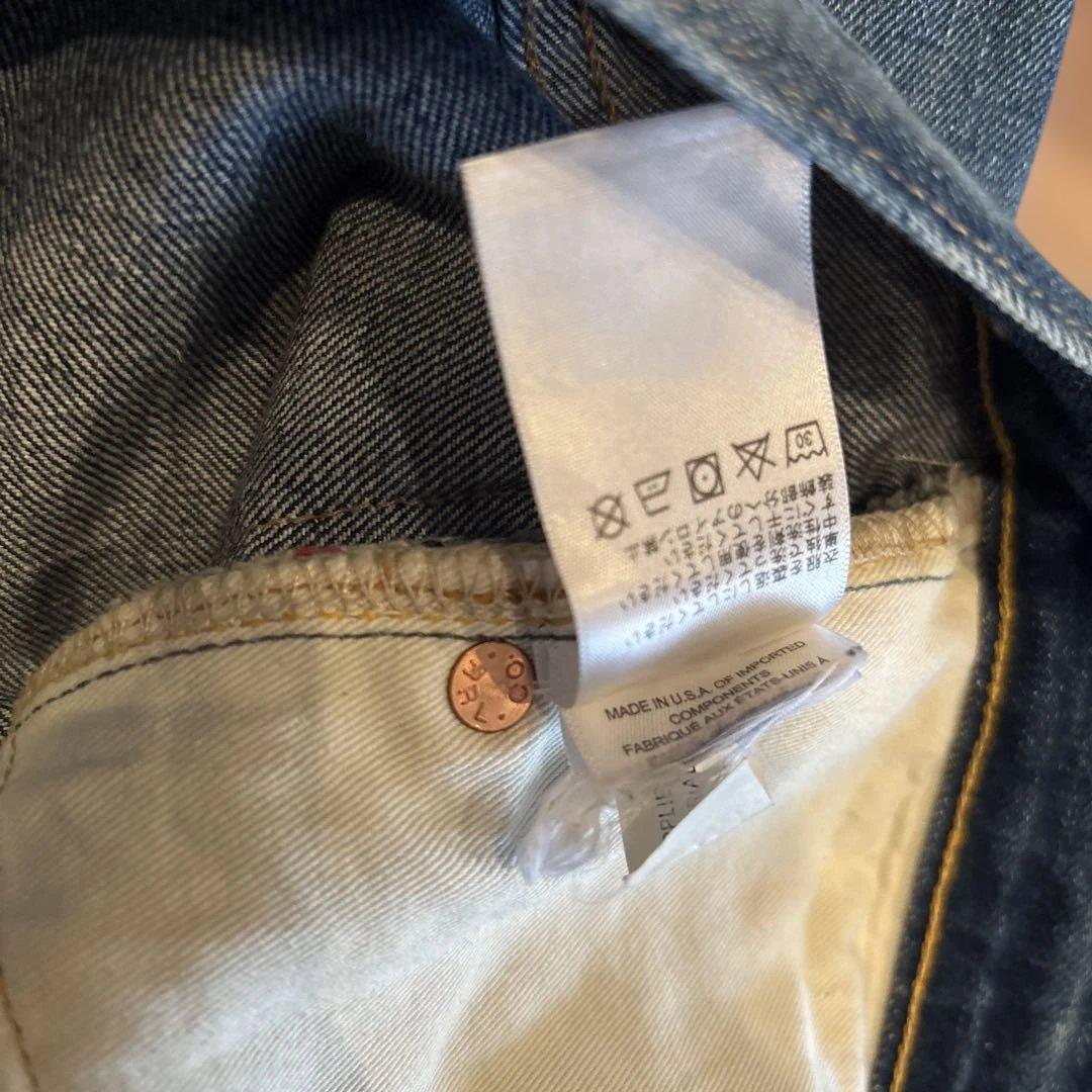 RRL ヴィンテージ５ポケット ストレート デニム ダブルアールエル