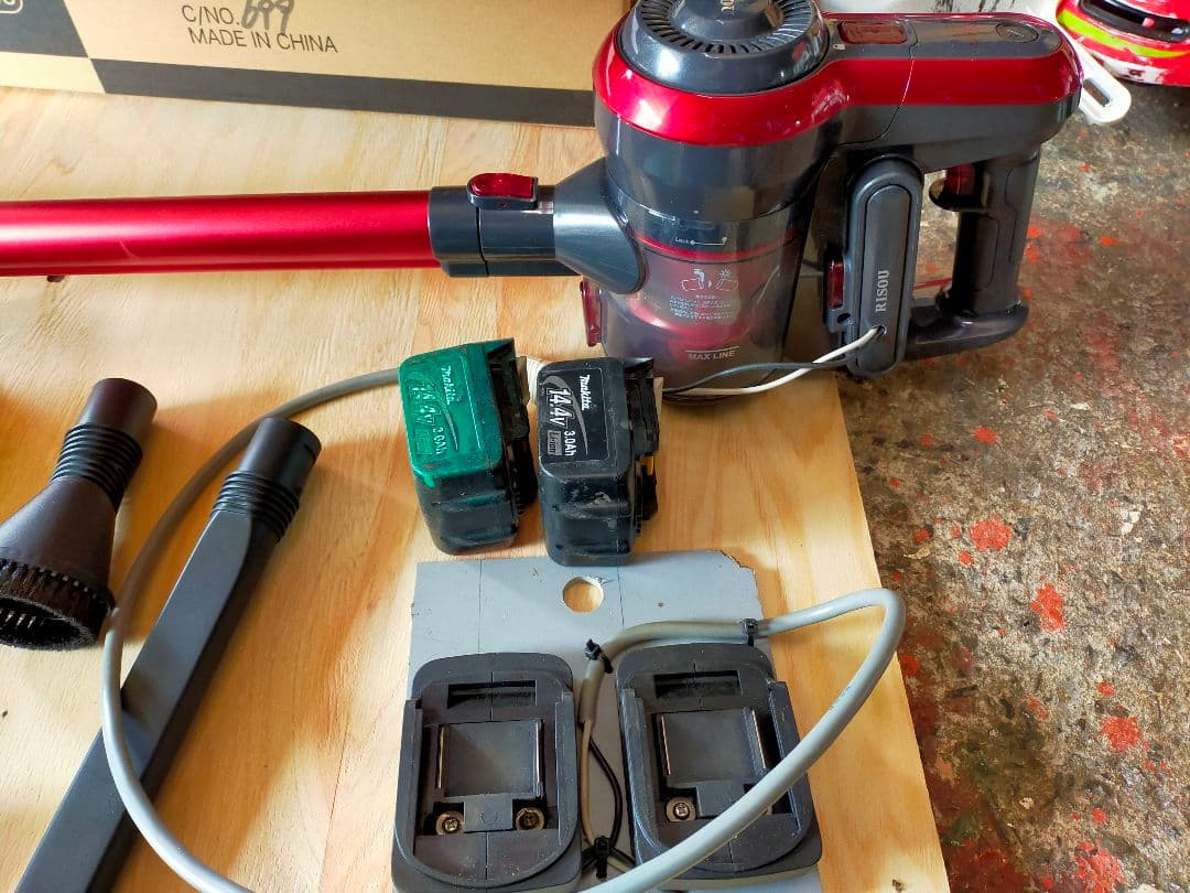 RISOU コードレスサイクロンクリーナー　RS-003 マキタ仕様