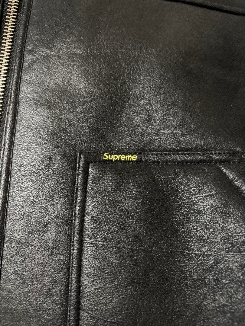 ジャケット・アウター Supreme Reversible Faux Shearling vest