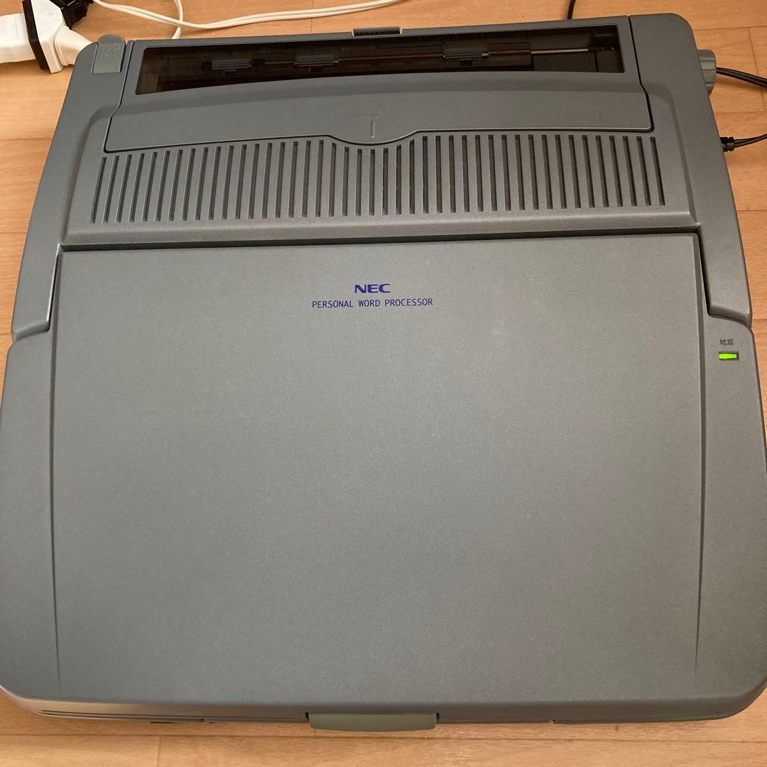 NEC 文豪ミニ5 入門ガイド　フロッピー　インクリボン付