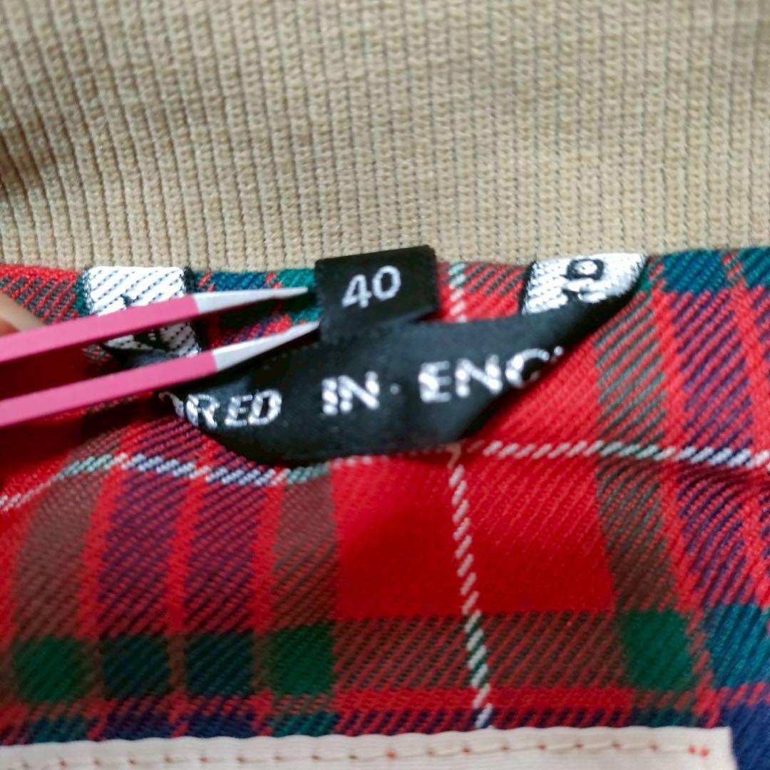 BARACUTA バラクータ　ブルゾン　ジャンパー　アウター　無地　ベージュ　L