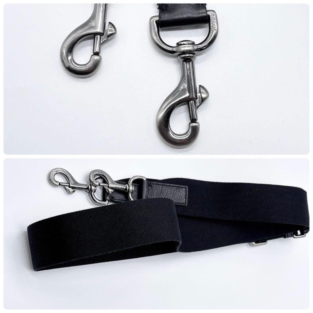 美品✨コーチ ビジネスバッグ 2way カムデン 本革 A4可 大容量 ブラック