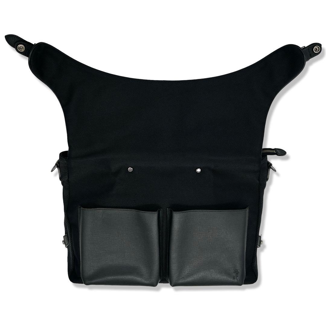 輪怐 LINKU ビジネスバッグ 2way ダブルポケット トート ショルダー