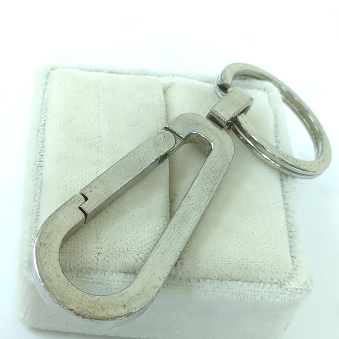 PRADA プラダ カラビナ キーリング キーホルダー シルバーカラー