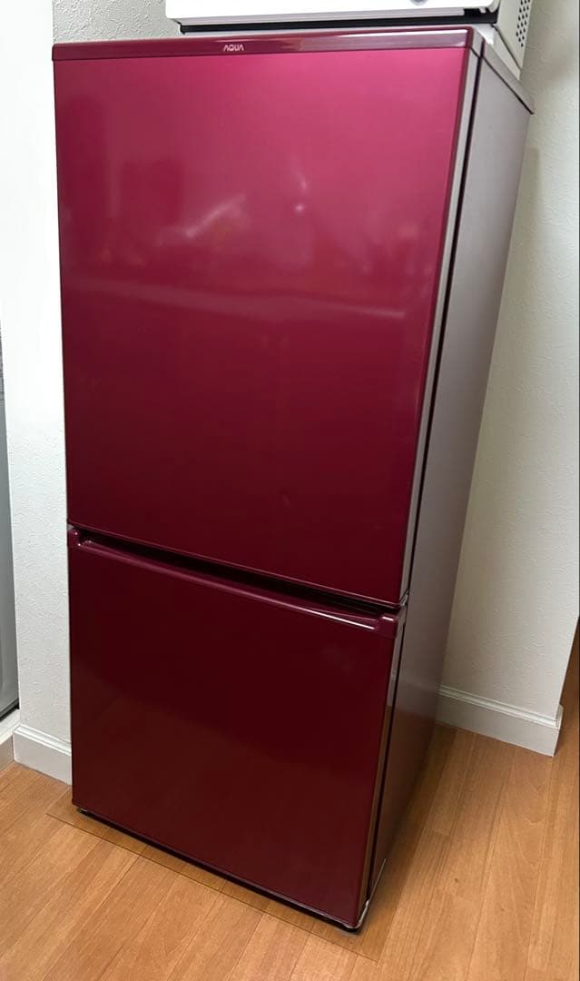 【AQUA】ノンフロン冷凍冷蔵庫 AQR-17J (R)型 2020年製