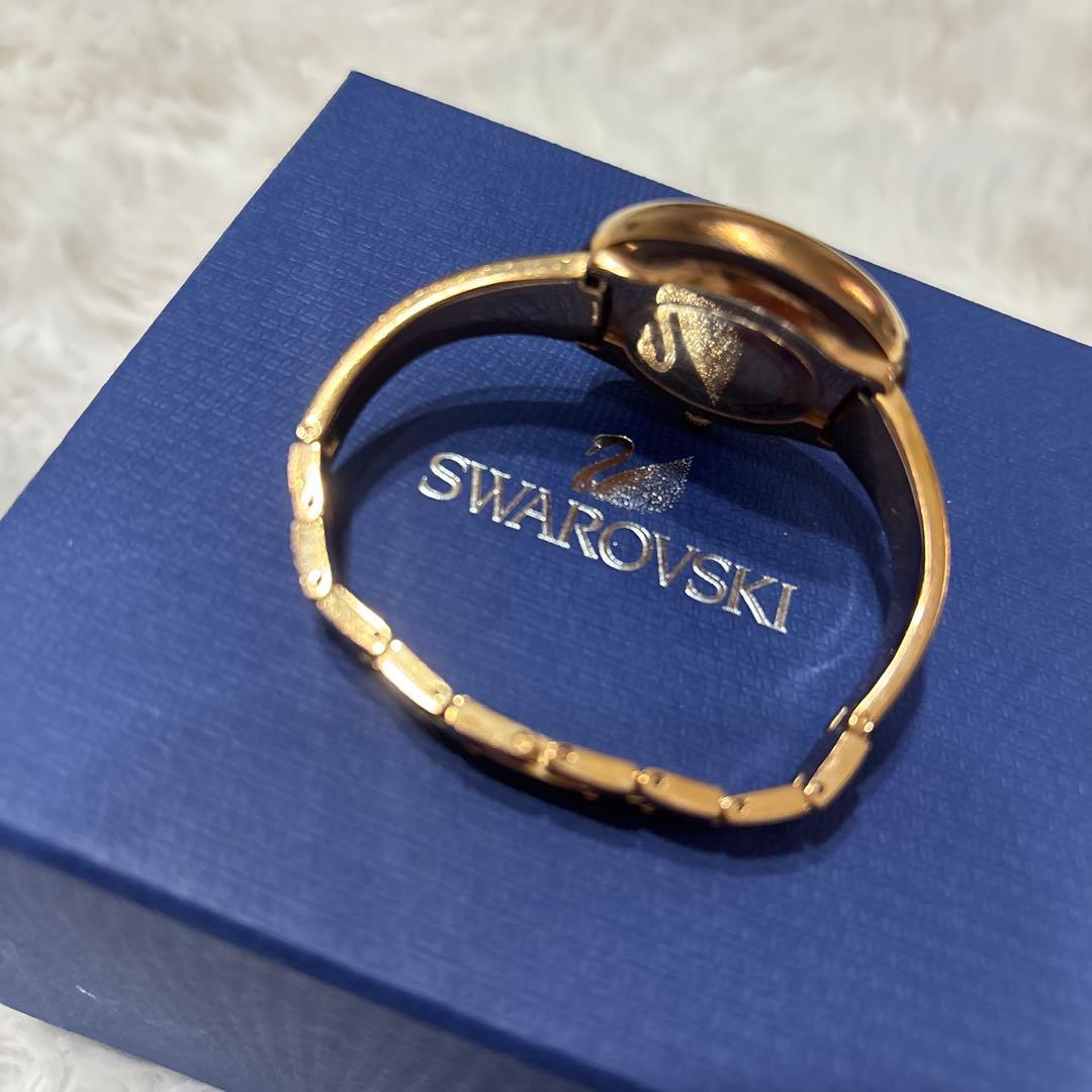 スワロフスキー SWAROVSKI 腕時計 クリスタルライン ピンクゴールド