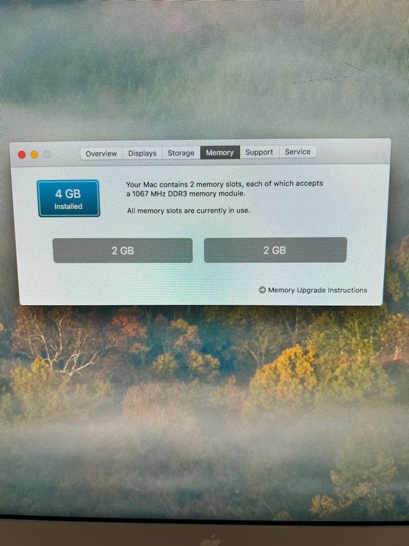 Macデスクトップ Mac Mini (2009)+ Apple Cinema HD Display