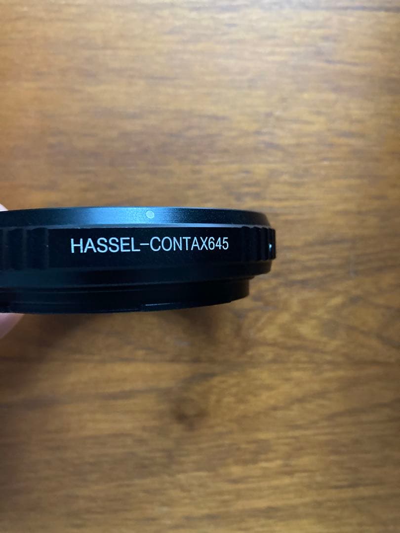 マウントアダプタ　ハッセルVレンズ→コンタックス645ボディ