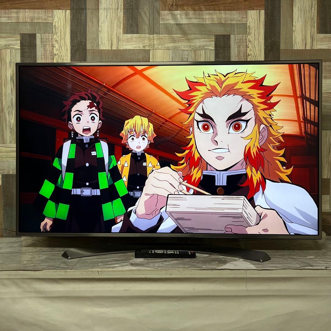 全国送料込❣️LGエレクトロニクス4K液晶55V型テレビ ネットアプリ多数搭載