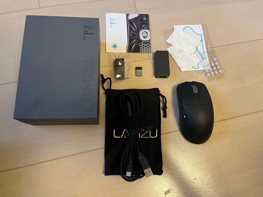 Lamzu MAYA X　8K black