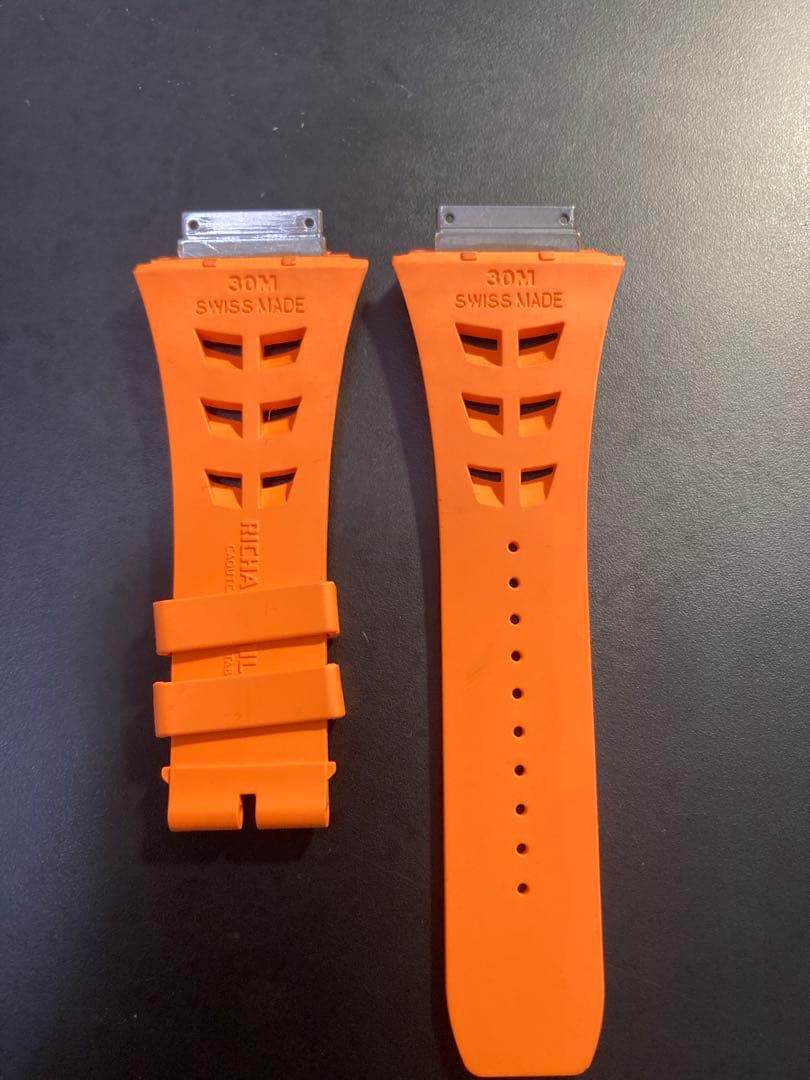Richard Mille リシャールミル　ラバーベルト　オレンジ　30M