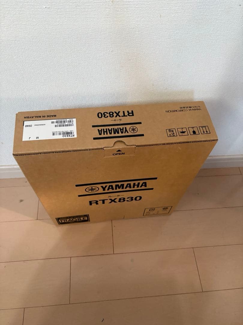YAMAHA RTX830 新品・未使用 本体