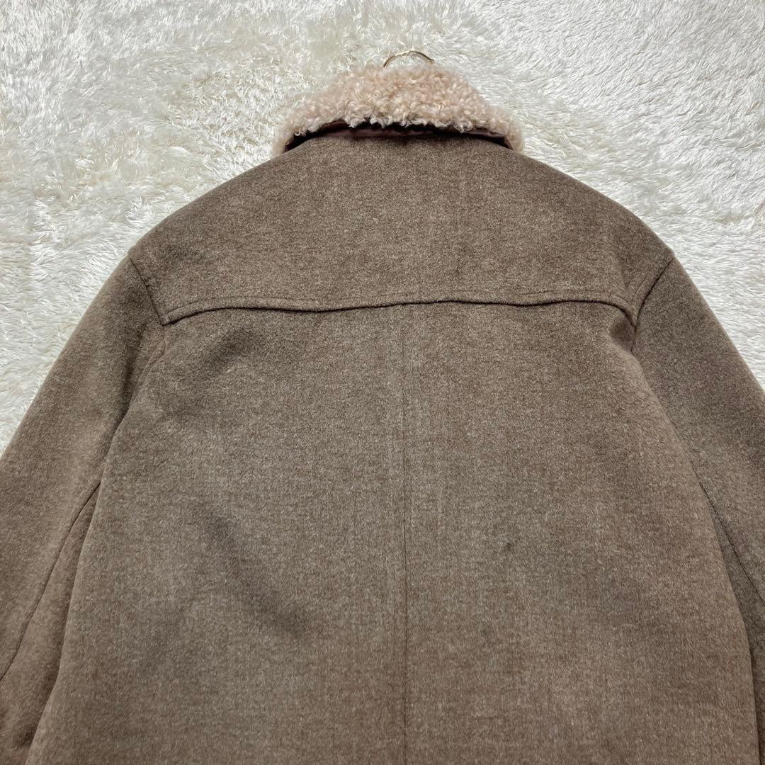 美品✨　Fano Studios ボアカラー ダッフルコート　ロング