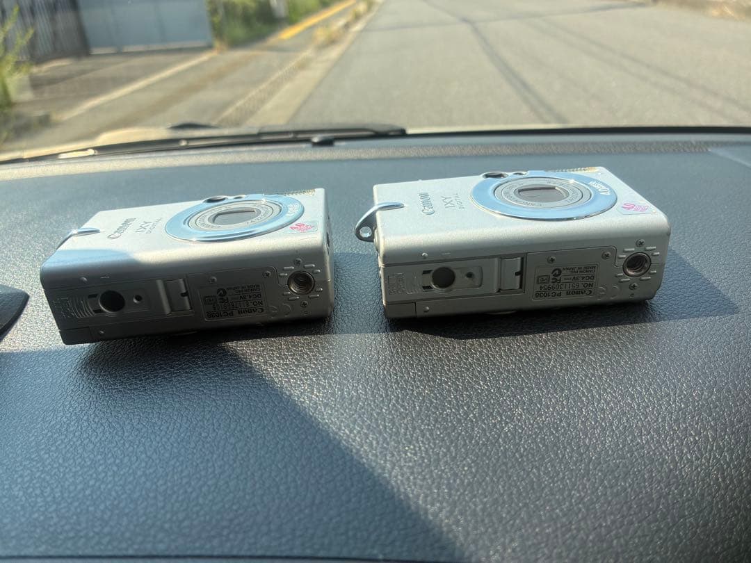 ★希少2台セット★Canon キャノン IXY400 デジタルカメラ シルバー