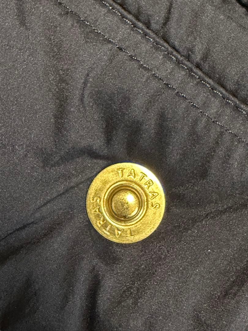 TATRAS ジャケット NOKO ノーカラー ライトダウン ショート丈