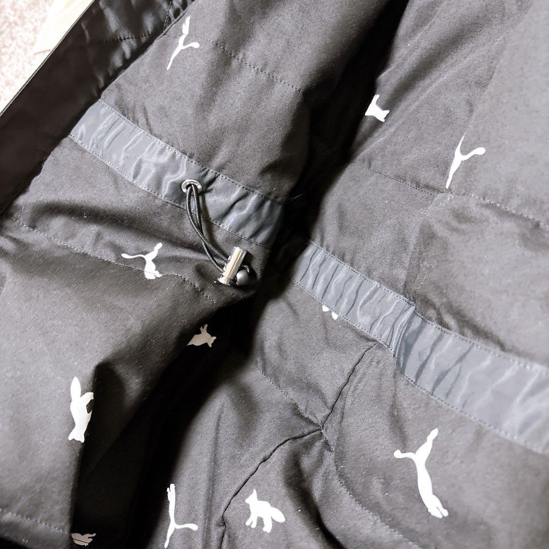 コラボ✨ 希少 【未使用級】 メゾンキツネ × プーマ ベンチコート 黒 M