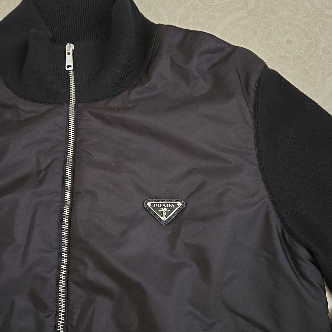 PRADA ナイロンニットジャケット サイズ56　美品