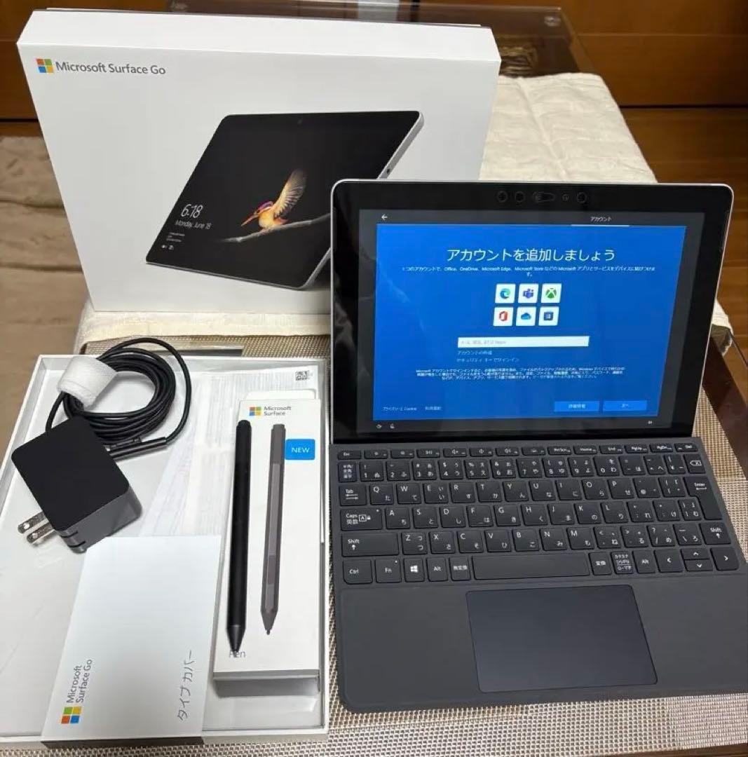 Microsoft Surface Go 本体 + キーボードカバー + ペン