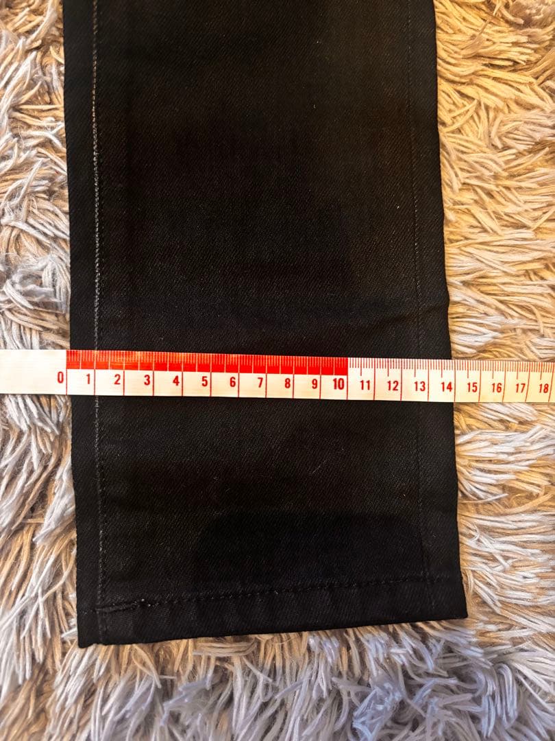 【エディスリマン】 SAINT LAURENT ブラックスキニーデニム